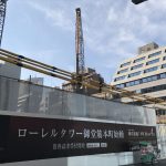 「ローレルタワー御堂筋本町」建設中