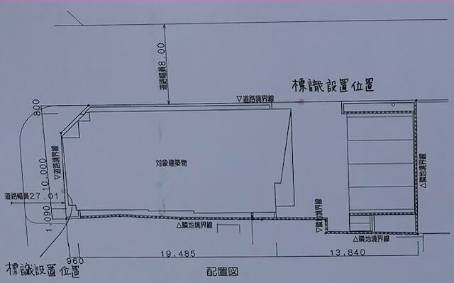 「シーンズ上本町」配置図