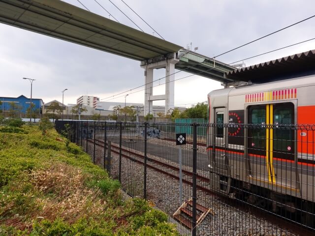 JRゆめ咲線「桜島駅」