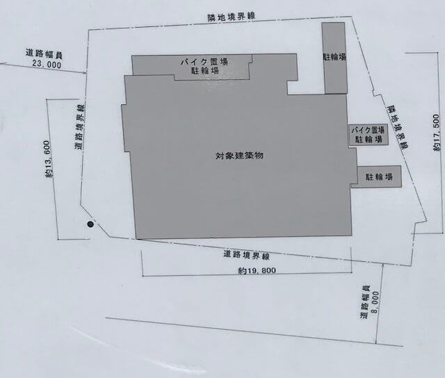 「プラウド天王寺勝山」配置図