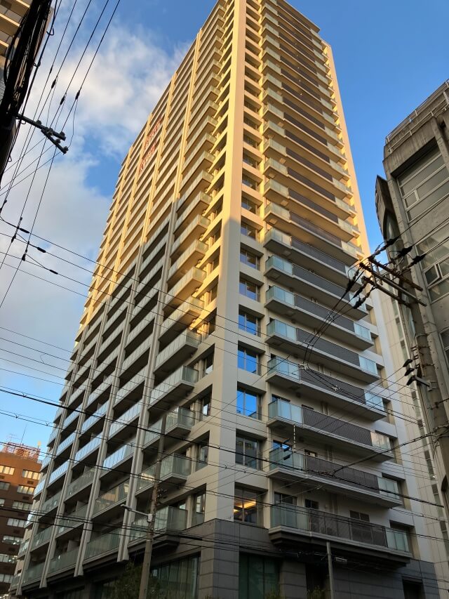 ウエリスタワー谷町四丁目（完成・外観）