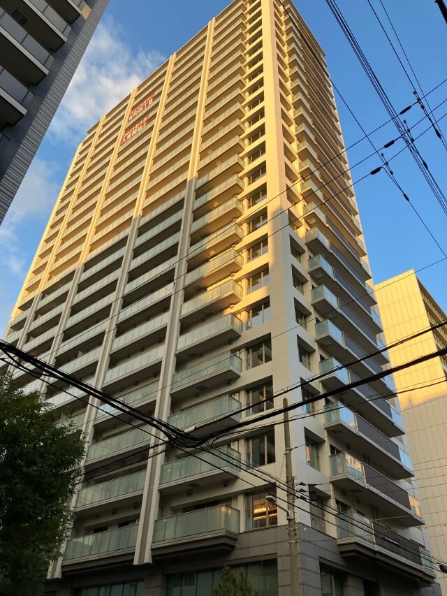 ウエリスタワー谷町四丁目（完成・外観）