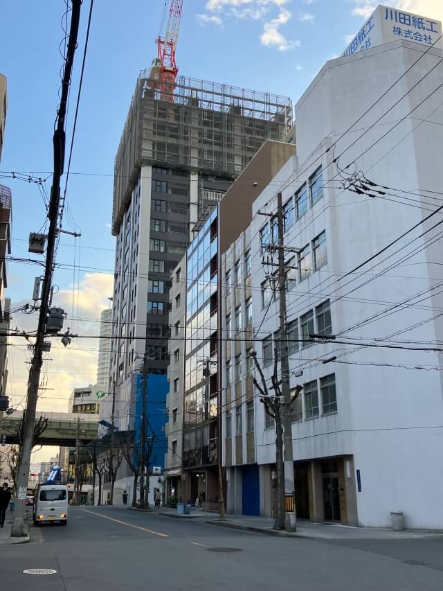 ブランズタワー谷町四丁目北東