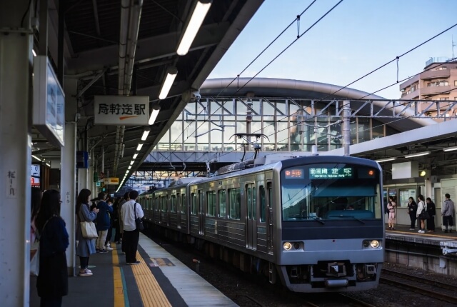 駅のホーム