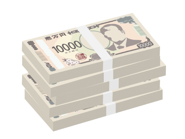 お金・お札の束